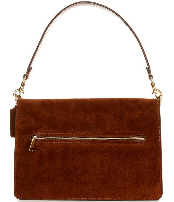 COACH Tabby 30 Suede Shoulder Bag | Dillard's