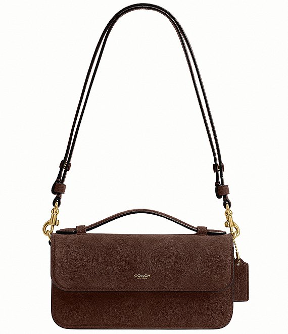 リ*ナ様 COACH モノグラムハンドバッグ COACH Suede Elora Top Handle Crossbody Bag | Dillard's