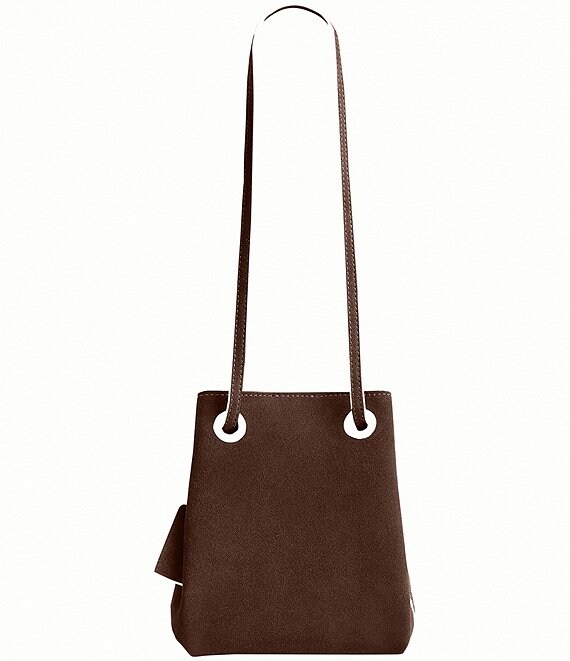 COACH Jade Suede Mini Drawstring Bag | Dillard's