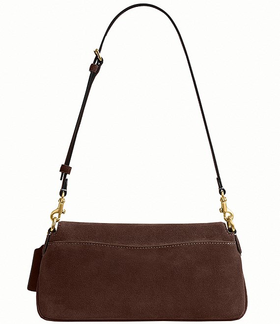 coach バッグ COACH Suede Jet Shoulder Bag | Dillard's