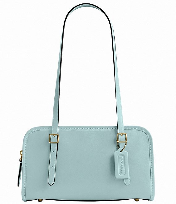 COACH Swing Zip Buckle Detail Satchel Bag | Dillard's
