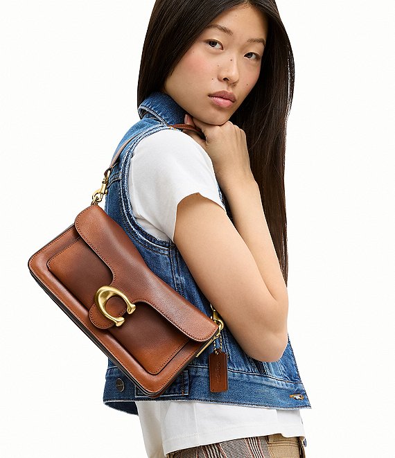 COACH Tabby 26 Loved Leather Shoulder Bag | Dillard's