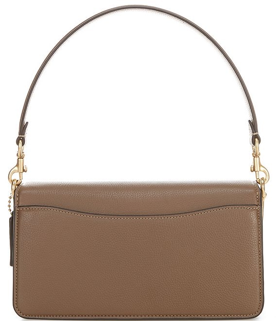 COACH Tabby 26 Pebble Leather Gold Tone Shoulder Crossbody Bag