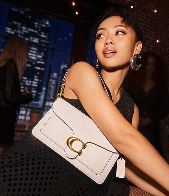 COACH タビー26 ショルダーバッグ ハンドバッグ 金具ゴールド COACH Tabby 26 Pebble Leather Gold Tone Shoulder Crossbody Bag