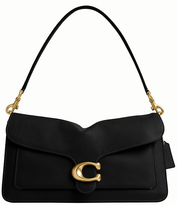 COACH ブラック ポインテッドトゥ シューズ 36 COACH Tabby 36 Leather Oversized Shoulder Bag | Dillard's