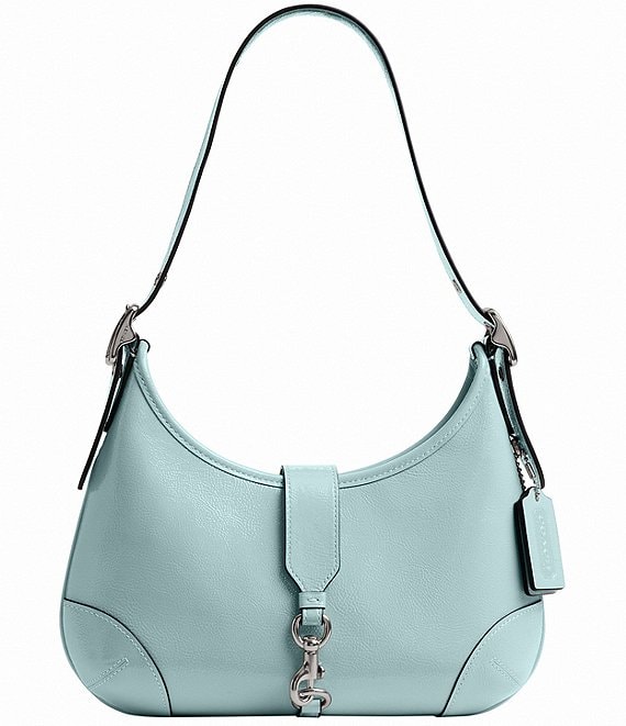 送料無料 百貨店 COACH The Hobo Hamptons Patent Crinkle Originals Coach バッグ