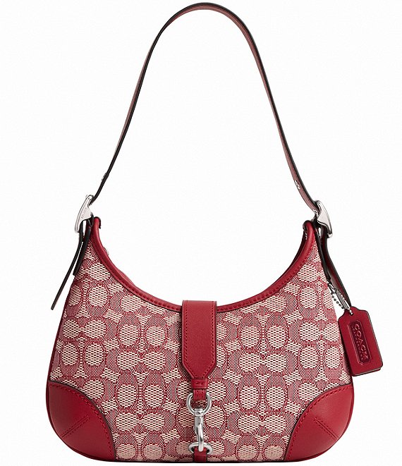 Coach Soho Mini deals Signature Hobo Purse