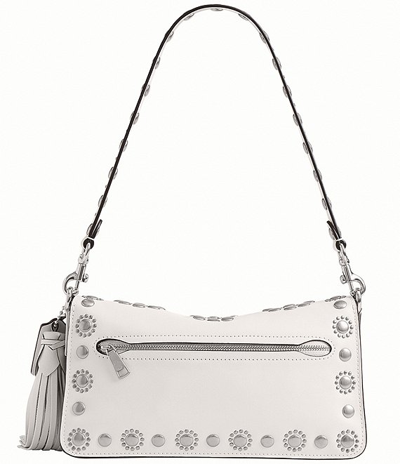 COACH Tabby 26 Western Rivets Tassle Shoulder Bag | Dillard's