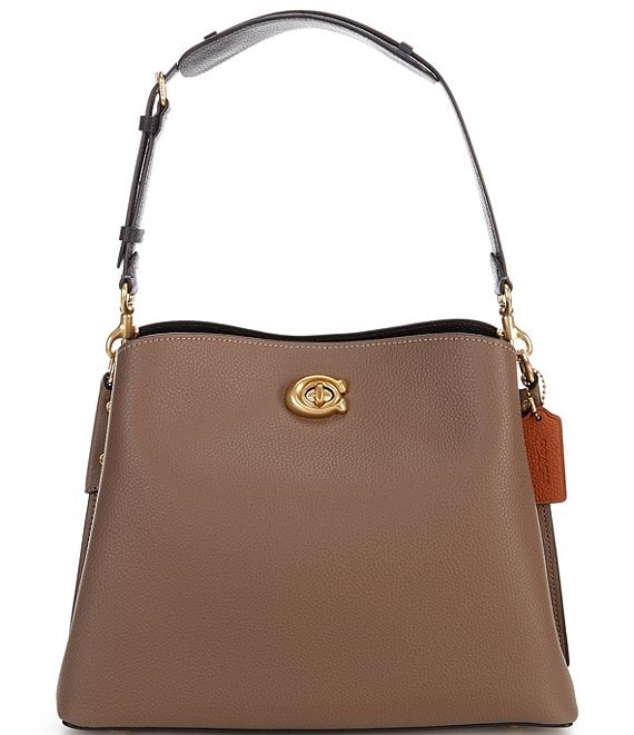 Coach colorblock purse top