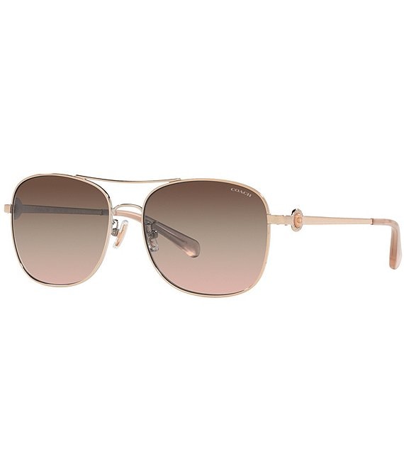 COACH Women's 0HC7127 56mm Gradient Rectangle Sunglasses | Dillard's