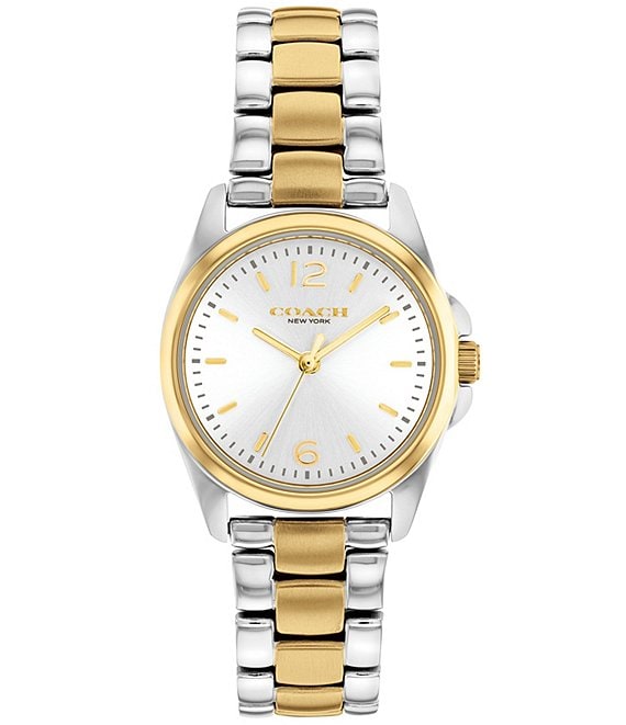 Coach watch two tone hotsell