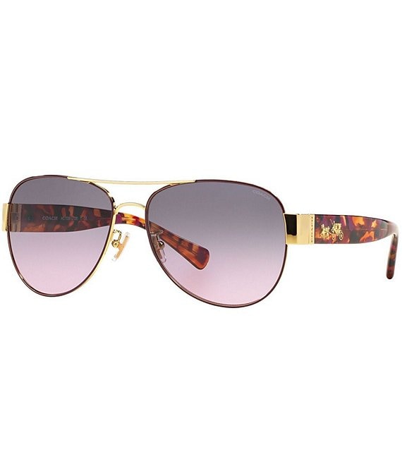 Coach hot sale polarized sunglasses