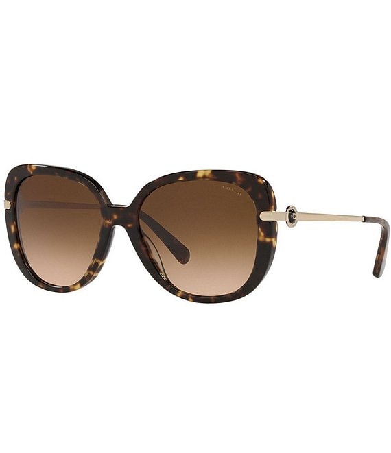 COACH Women's Hc8320 Bonnie Cash 55mm Square Sunglasses | Dillard's