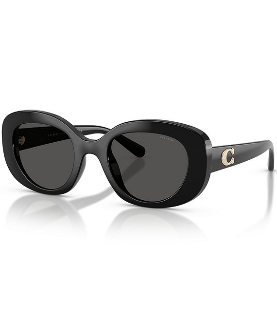 COACH Women's HC8463U 51mm Round Sunglasses