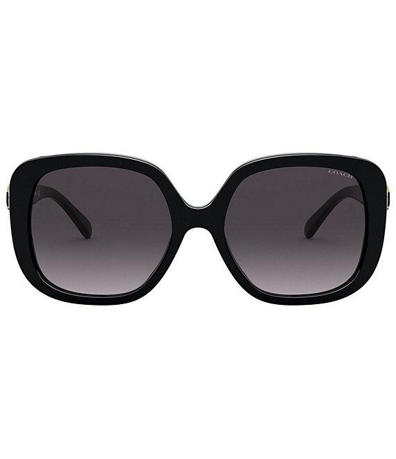 Coach square black oversized sunglesses Charms Oversized Square Sunglasses | Eyewear | Coach | COACH® main image 4