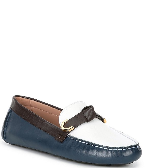 Cole Haan Evelyn Leather Bow Drivers | Dillard's