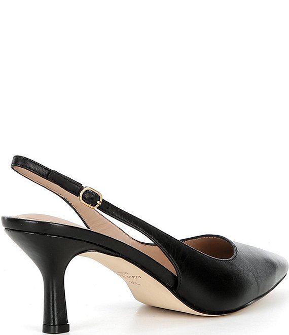 Cole Haan Hansell Leather Slingback Pumps | Dillard's