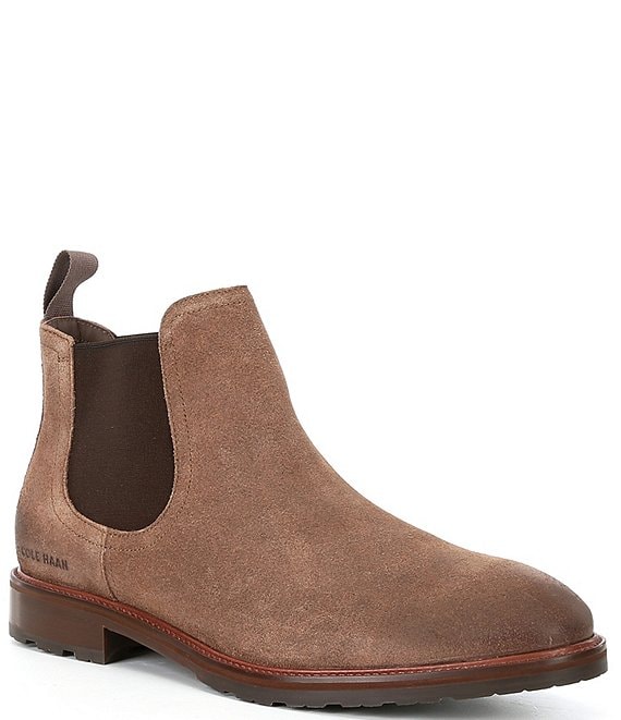 Cole Haan Men s Berkshire Suede Chelsea Boots Dillard s