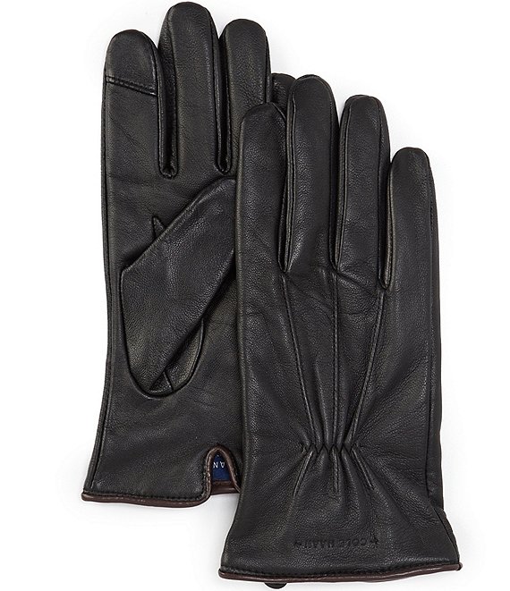Cole Haan Men's Leather Points Gloves | Dillard's