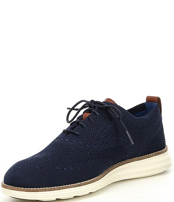 Cole Haan Men\'s Original Grand Knit Wingtip Oxfords Size 8 s-l400.jpg main image 2