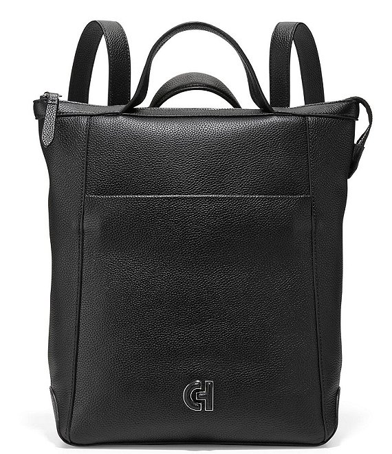 Grand Ambition Small Convertible Luxe Backpack in Black | Cole Haan