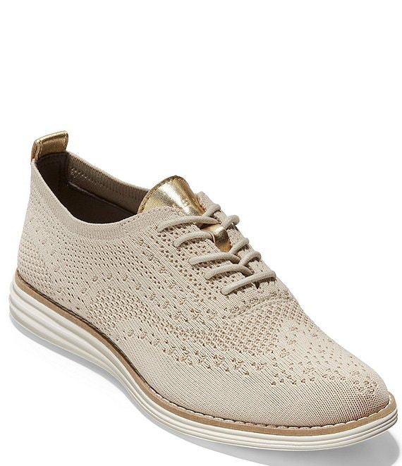 Cole Haan Original Grand Stitch Lite Knit Wingtip Oxfords | Dillard's