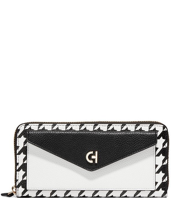 Cole Haan Town Continental Wallet - Black and White