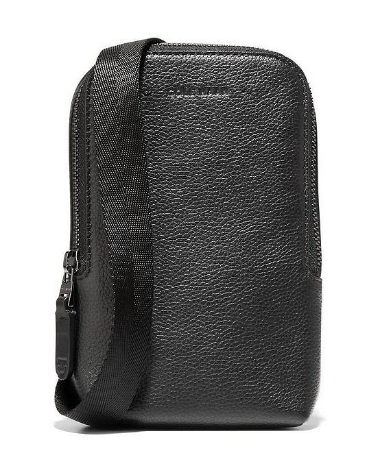 Cole Haan Triboro Essentials Leather Crossbody Messenger Bag | Dillard's