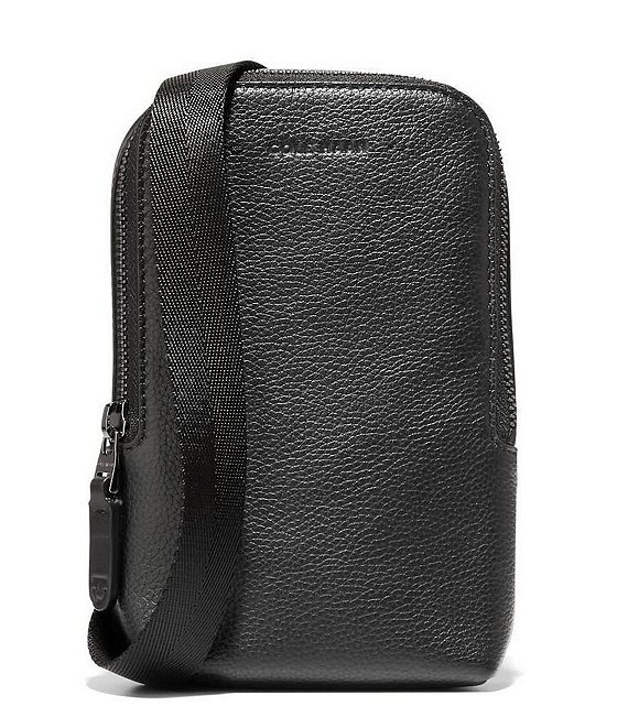 Cole haan store pebbled leather backpack