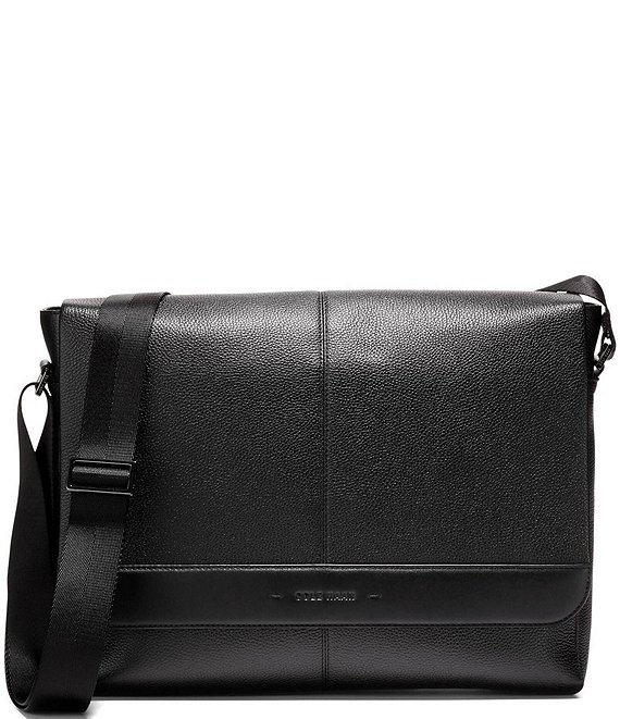 Cole Haan Triboro Leather Messenger Bag | Dillard's