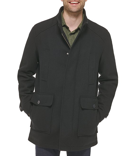 cole haan twill coat