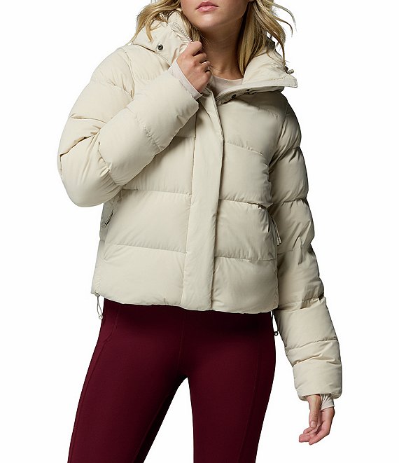 Columbia Amaze Puff Removable Hood Down Fill Zip Front Puffer Jacket