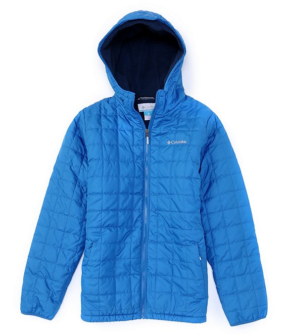Color:Bright Indigo/Collegiate Navy - Image 1 - Little/Big Boys 4-18 Rugged Ridge Sherpa Lined Quilted Jacket