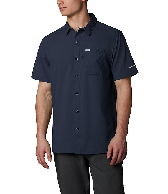 Columbia PFG Slack Tide Solid Camp Shirt | Dillard's