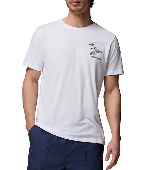 Columbia PFG Uncharted Graphic Short Sleeve T-Shirt | Dillard's
