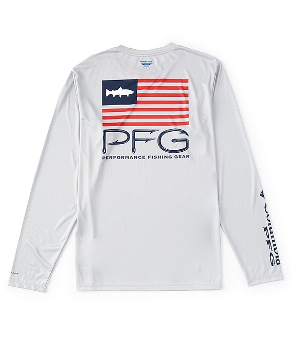 Columbia Terminal Tackle PFG Fish Star Long Sleeve T-Shirt | Dillard's