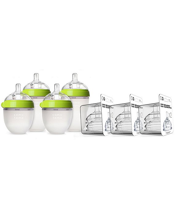 Color:Green - Image 1 - Baby Bottles Gift Set