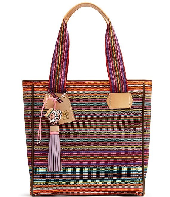 Consuela Ale Classic Colorful Woven Tote Bag Dillard s