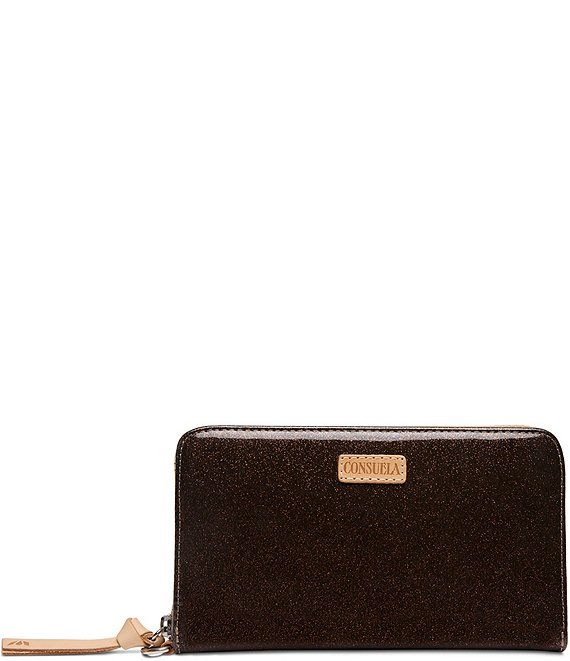 Consuela Essential Glitter Wallet, Ember - Image 1