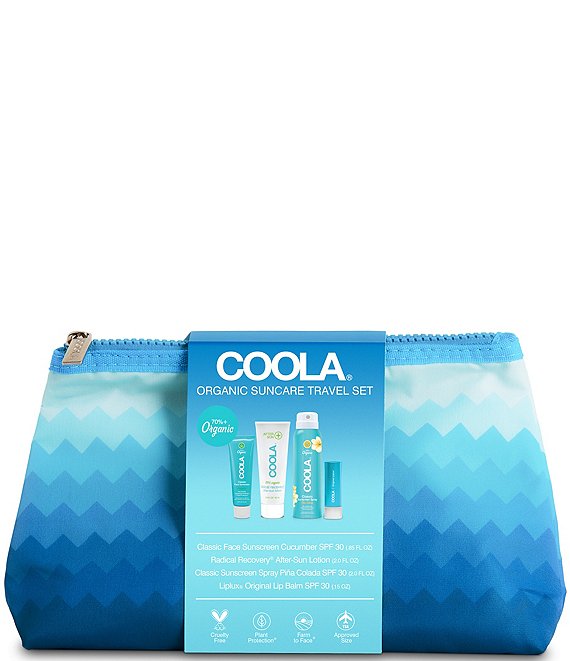 Coola Classic 4 Piece Organic Suncare Travel Set | Dillard's