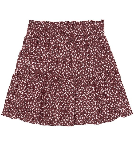 Copper Key Big Girls 7-16 Pull On Tiered Mini Skirt | Dillard's