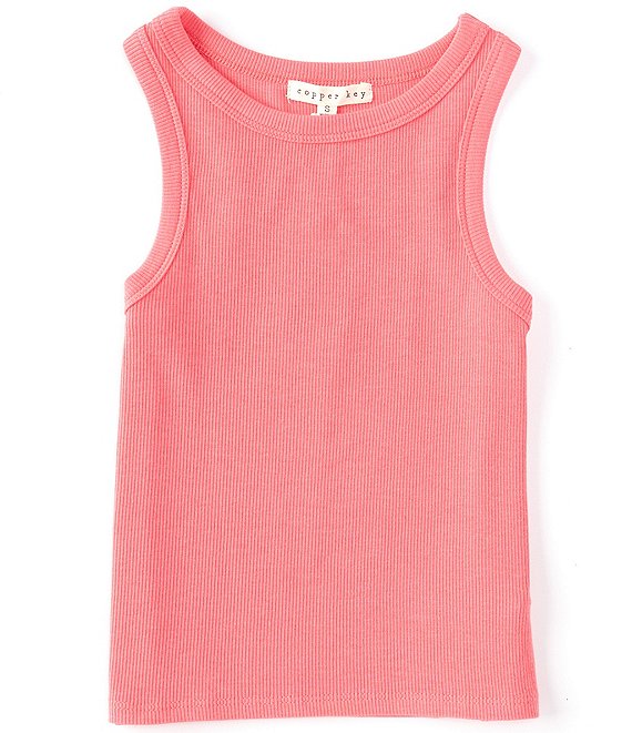 Cotton Rayon Rib Tank Top