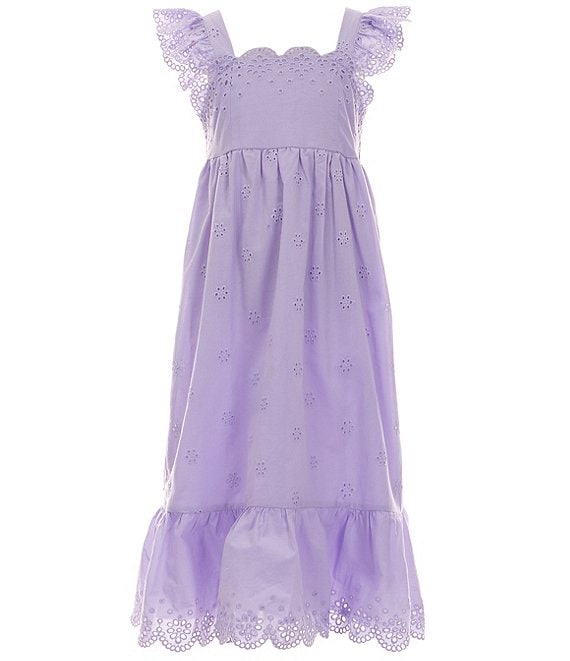 Lavender store dress dillards