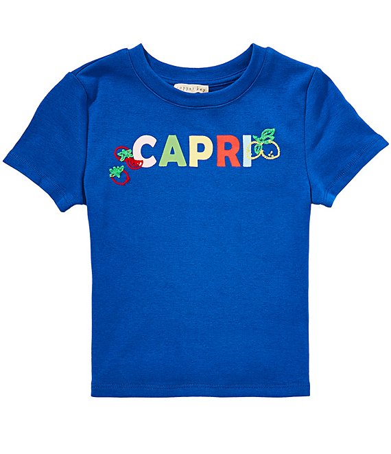 Copper Key Big Girls Short Sleeve CAPRI Graphic Tee