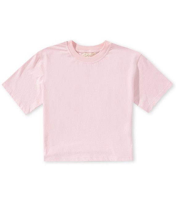 Copper Key Big Girls Short Sleeve Boxy Tee