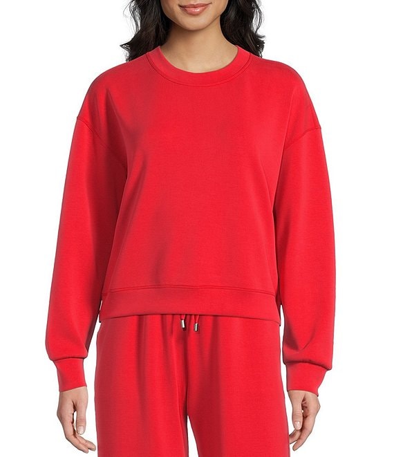 Copper Key Knit Long Sleeve Coordinating Lounge Top
