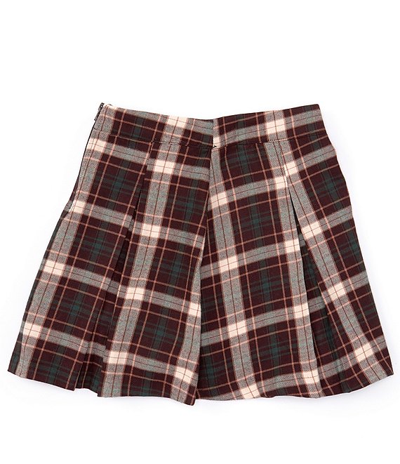 Long plaid hotsell skirt dillards