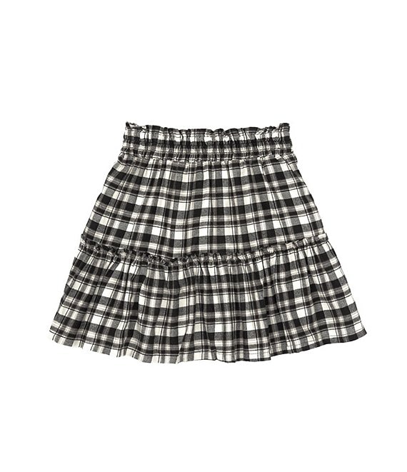Copper Key Little Girls 2T-6X Plaid Tiered Mini Skirt | Dillard's