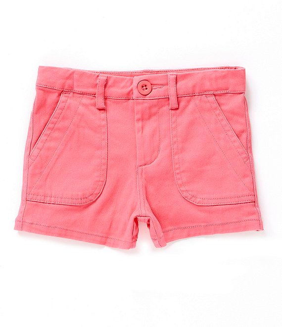 Copper Key Little Girls 2T-6X Stretch Chino Shorts | Dillard's