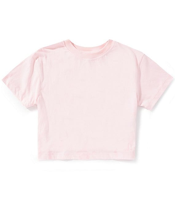Copper Key Little Girls Short Sleeve Boxy Tee